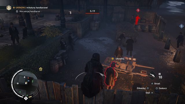 Stanij za kupcem, a następnie dokonaj kradzieży, gdy policjant odejdzie na bok. - 06 - Dama z latarnią | Solucja Assassins Creed Syndicate - Assassins Creed: Syndicate - poradnik do gry