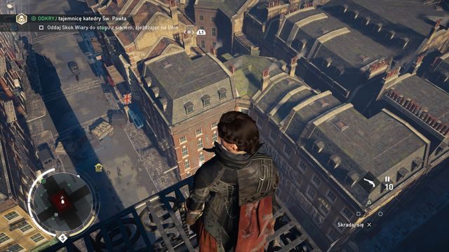Po interakcji wyjdź na szczyt budynku - 07 - Pokój z widokiem | Solucja Assassins Creed Syndicate - Assassins Creed: Syndicate - poradnik do gry