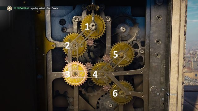 Na miejscu wespnij się na dach i zlokalizuj pomnik znajduący się wysoko nad wejściem - 07 - Pokój z widokiem | Solucja Assassins Creed Syndicate - Assassins Creed: Syndicate - poradnik do gry