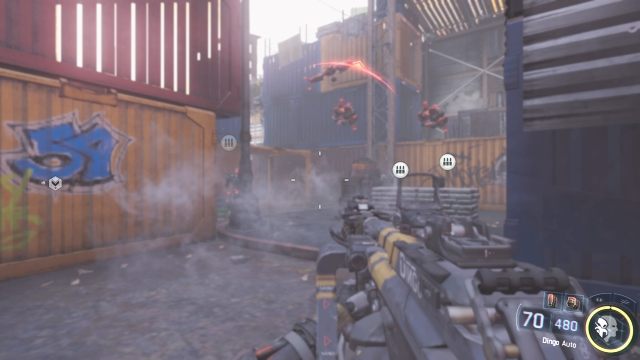 Strzelanina w kontenerach - 04 - Prowokacja | Opis przejścia w Enemy Front - Call of Duty: Black Ops III - poradnik do gry