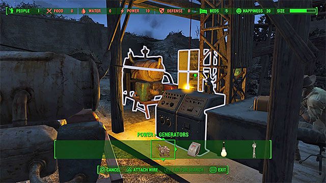 Podłącz geneatory do nadajnika radiowego - Sprzątanie zamku | Zadania frakcji Minutemanów | Solucja Fallout 4 - Fallout 4 - poradnik do gry