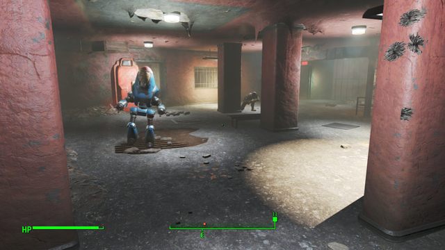 Policyjny robot może zrobić sporo zamieszania, gdy go aktywujesz - Podkop stulecia | Solucja Fallout 4 - Fallout 4 - poradnik do gry