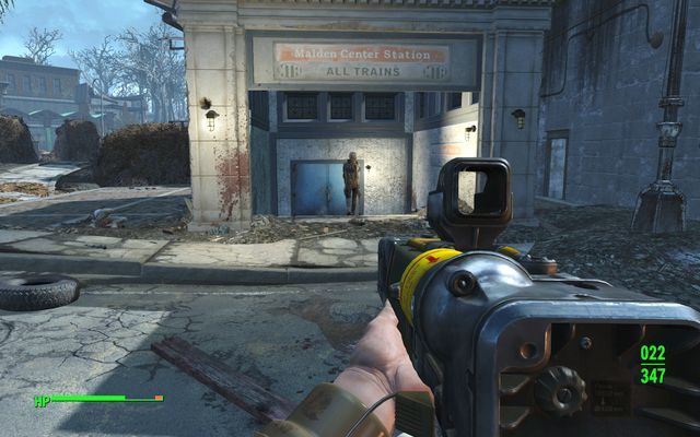 Wejdź z Glorią na stację Malden - Dziura w pamięci | Solucja Fallout 4 - Fallout 4 - poradnik do gry