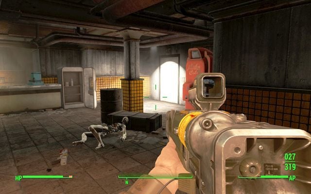 Winda zaprowadzi cię na niższe niedostępne poziomy - Dziura w pamięci | Solucja Fallout 4 - Fallout 4 - poradnik do gry