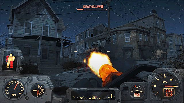 Kontynuuj ostrzeliwanie szpona śmierci i nie pozwól żeby potwór się zbliżył - Gdy wzywa wolność | Główny wątek fabularny Fallout 4 - Fallout 4 - poradnik do gry