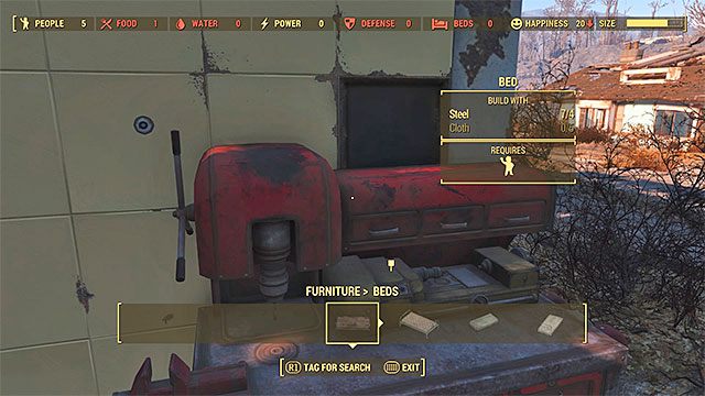 Wejdź w interakcję z warsztatem - Zabezpieczenie Sanktuarium | Zadania frakcji Minutemanów | Solucja Fallout 4 - Fallout 4 - poradnik do gry