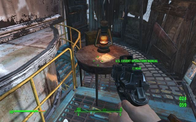 Magazyn na środkowej wieży - Zaginiony Patrol | Solucja Fallout 4 - Fallout 4 - poradnik do gry