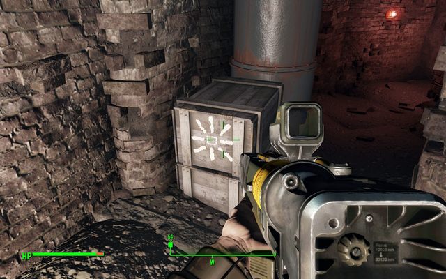 Znak Trasy wskazujący na ukryty skarb - Nauka rzemiosła | Zadania frakcji Trasy | Solucja Fallout 4 - Fallout 4 - poradnik do gry