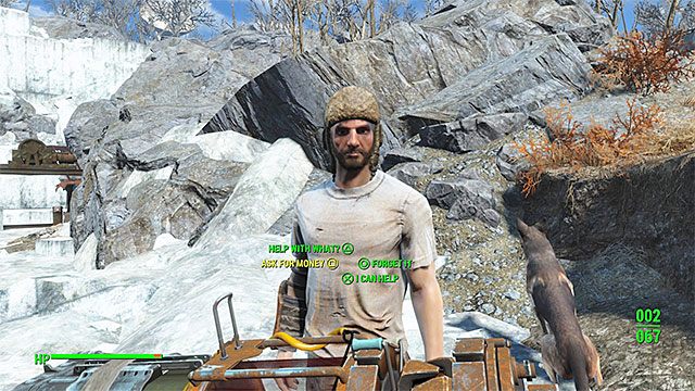 Możesz z pomocą perswazji zażądać lepszej zapłaty - Wyciąganie wtyczki (Kamieniołom Thicketów) | Solucja Fallout 4 - Fallout 4 - poradnik do gry