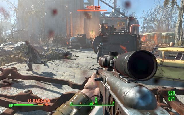 Parking przed odlewnią - Prosto z płomieni (Farma Finchów) | Solucja Fallout 4 - Fallout 4 - poradnik do gry