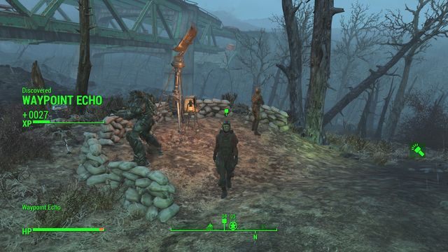Po dotarciu do Haylen w Punkcie Kontrolnym Echo będziesz mógł pomóc jej w obronie przez jakiś czas. - Powrót do służby | Zadania frakcji Bractwa Stali | Solucja Fallout 4 - Fallout 4 - poradnik do gry