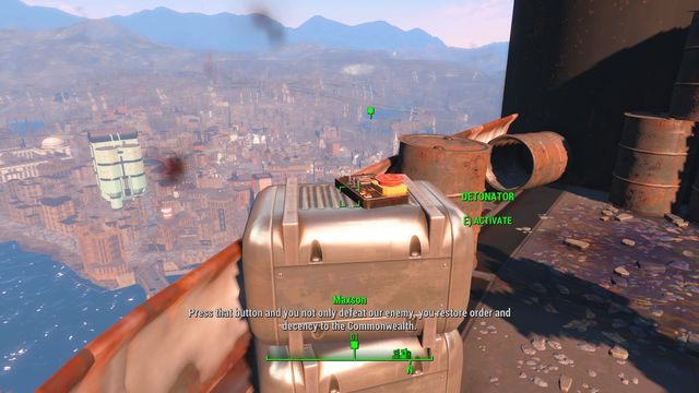 Przed tobą leży detonator, którego musisz użyć - Nuklearna alternatywa | Zadania frakcji Bractwa Stali | Solucja Fallout 4 - Fallout 4 - poradnik do gry