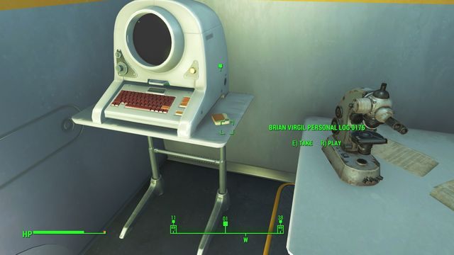 Drugim sposobem jest włamanie się do pomieszczenia we wschodniej części budynku (zamek na poziomie nowicjusza) - Wewnętrzny wróg | Solucja Fallout 4 - Fallout 4 - poradnik do gry