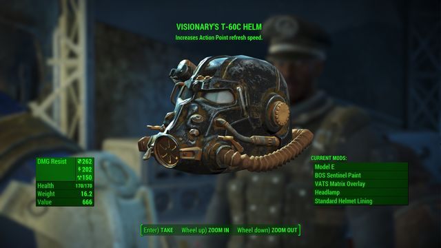 Nagrody za wykonanie zadania: Punkty doświadczenia, hełm do pancerza wspomaganego - Niedokończona sprawa | Solucja Fallout 4 - Fallout 4 - poradnik do gry