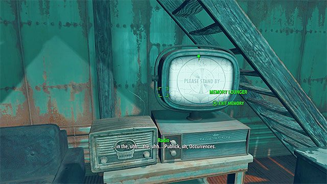 Wejdź w interakcję z telewizorem - Niebezpieczne umysły | Główny wątek fabularny Fallout 4 - Fallout 4 - poradnik do gry