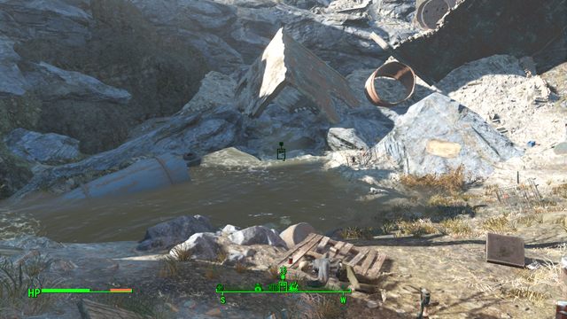 Wejście do przesmyku - Odnajdź ślad Brenta Savoldi | Solucja Fallout 4 - Fallout 4 - poradnik do gry