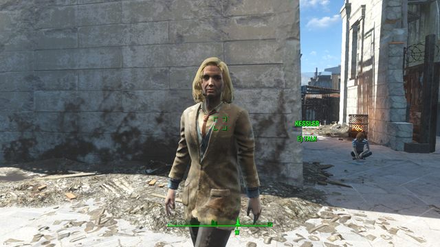 Kessler - znajdziesz ją kręcącą się po Bunker Hill lub pielęgnującą ogródki - Zabij Zellera i uwolnij ocalałych ludzi | Solucja Fallout 4 - Fallout 4 - poradnik do gry
