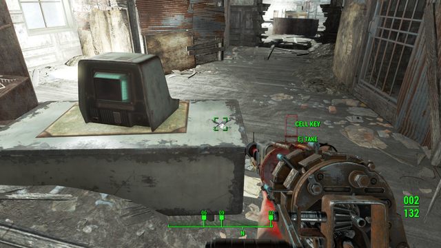 Pęk kluczy do cel, przyspieszy proces uwalniania więźniów - Zabij Zellera i uwolnij ocalałych ludzi | Solucja Fallout 4 - Fallout 4 - poradnik do gry