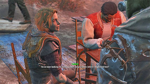Colette powinna przebywać w głównej części bazaru - Smutki Diamond City | Solucja Fallout 4 - Fallout 4 - poradnik do gry