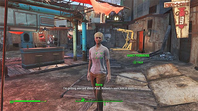 Darcy będzie zaniepokojona zniknięciem Paula - Smutki Diamond City | Solucja Fallout 4 - Fallout 4 - poradnik do gry