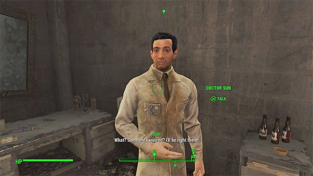 O pomoc możesz poprosić np. doktora Suna - W wilczej skórze | Solucja Fallout 4 - Fallout 4 - poradnik do gry