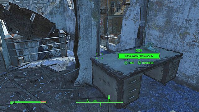 Musisz zajrzeć do jednego z biurek - Najwyższy czas - Nick Valentine | Zadania towarzyszy | Solucja Fallout 4 - Fallout 4 - poradnik do gry