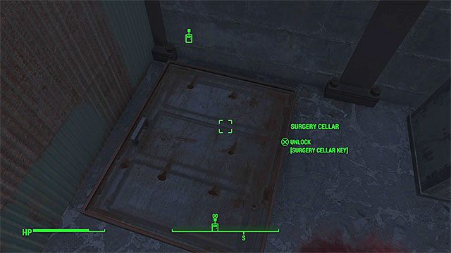 Właz prowadzący do piwnicy - Jak kamień w wodę - Nick Valentine | Zadania towarzyszy | Solucja Fallout 4 - Fallout 4 - poradnik do gry