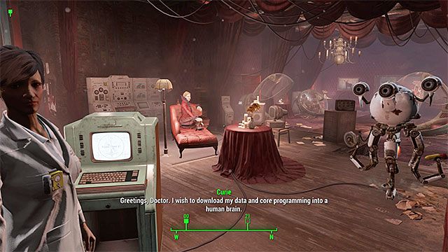 Poproś doktor Amari o pomoc - Rozwój zachowania - Curie | Zadania towarzyszy | Solucja Fallout 4 - Fallout 4 - poradnik do gry
