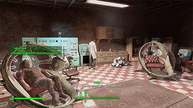 Obejrzyj procedurę - Rozwój zachowania - Curie | Zadania towarzyszy | Solucja Fallout 4 - Fallout 4 - poradnik do gry