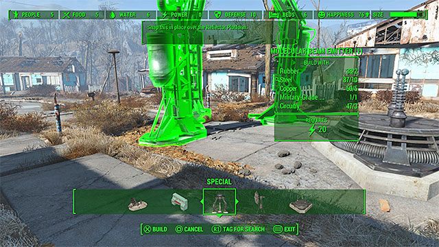 Emiter wiązki - Poziom molekularny - skonstruowanie przechwytywacza sygnału (teleportera) | Główny wątek fabularny - Fallout 4 - poradnik do gry