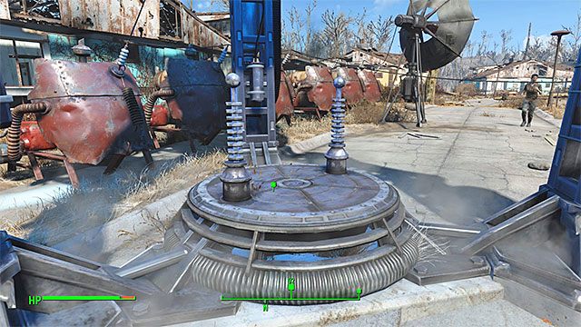 Ustaw się na platformie przechwytywacza - Poziom molekularny - skonstruowanie przechwytywacza sygnału (teleportera) | Główny wątek fabularny - Fallout 4 - poradnik do gry