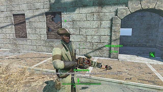 Garvey ostrzeże bohatera o planowanym ataku Instytutu - Formowanie szeregów | Zadania frakcji Minutemanów | Solucja Fallout 4 - Fallout 4 - poradnik do gry