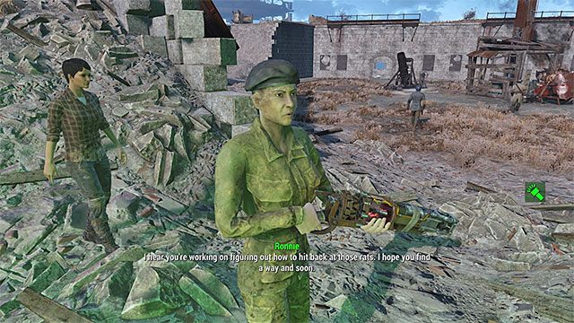 Porozmawiaj z innymi Minutemanami - Broń Zamku | Zadania frakcji Minutemanów | Solucja Fallout 4 - Fallout 4 - poradnik do gry