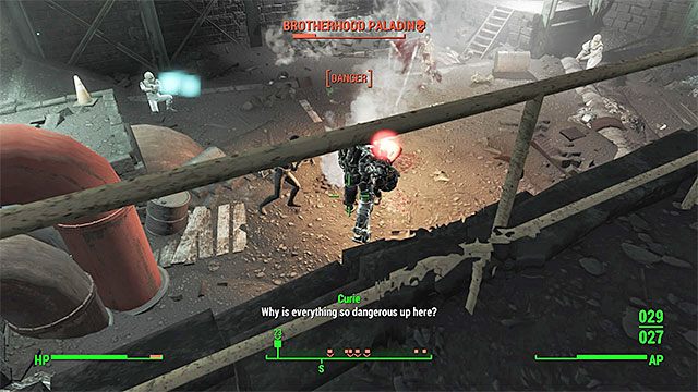 Pokonaj wszystkich wrogów w największym pomieszczeniu piwnicy - Bitwa o Bunker Hill | Zadania frakcji Instytutu | Solucja Fallout 4 - Fallout 4 - poradnik do gry