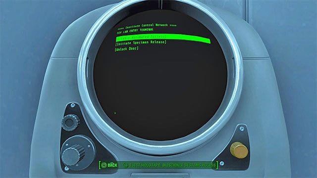 Nowe menu główne terminalu - Podzielony dom | Solucja Fallout 4 - Fallout 4 - poradnik do gry