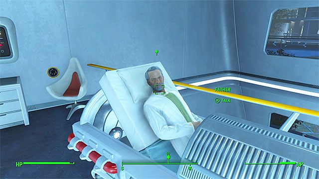 Porozmawiaj z umierającym Ojcem - Nuklearna rodzina | Zadania frakcji Instytutu | Solucja Fallout 4 - Fallout 4 - poradnik do gry