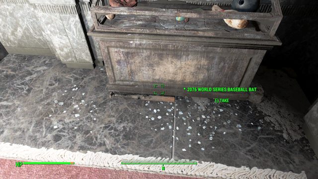 Kij bejsbolowy w skarbcu Jamaican Plain - Mniejsze zadania w Diamond City | Solucja Fallout 4 - Fallout 4 - poradnik do gry