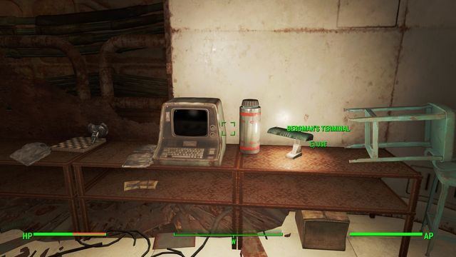Będąc w holu budynku [4] musisz wejść na piętro do pomieszczenia C1 [5] - Cambridge Polymer Labs (Cambridge Polymer Labs) | Solucja Fallout 4 - Fallout 4 - poradnik do gry