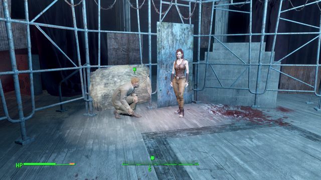 Cait i Tommy w Strefie Walk, na arenie - Strefa Walk Combat Zone (Strefa Walk) | Solucja Fallout 4 - Fallout 4 - poradnik do gry