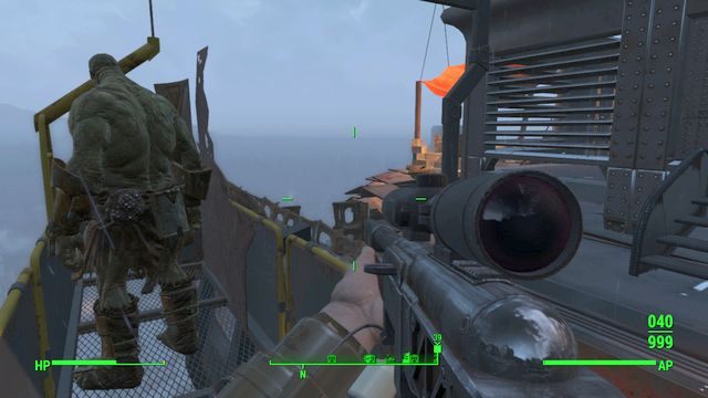 Zjedź windą roboczą na sam dół wieży - Owacje na stojąco (Trinity Tower) | Solucja Fallout 4 - Fallout 4 - poradnik do gry