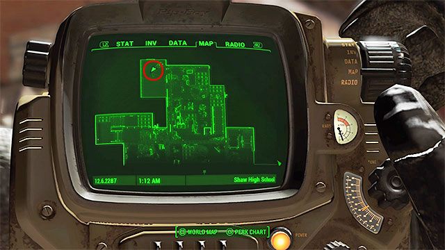 Wejdź do budynku liceum, które jest okupowane przez supermutantów - Południowy Boston - Sektor 9 | Czasopisma Fallout 4 - Fallout 4 - poradnik do gry