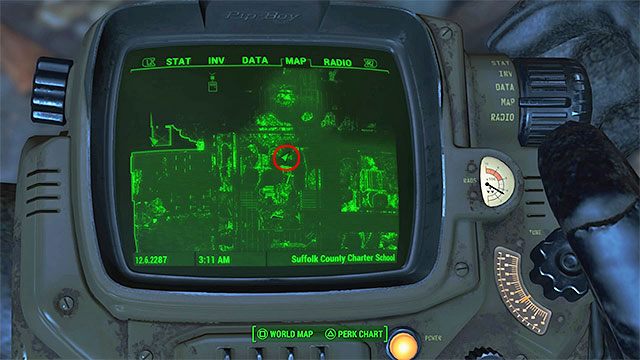 Po wkroczeniu do budynku szkoły rozpocznij eliminowanie przebywających w niej ghuli - Południowy Boston - Sektor 9 | Czasopisma Fallout 4 - Fallout 4 - poradnik do gry