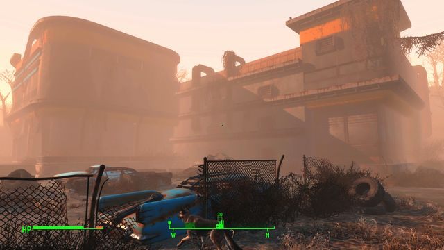 ArcJet Systems jest dużą bazą wojskową położoną na wysokim wzgórzu w centrum Sektora Fort Hagen - ArcJet Systems | Fort Hagen - Sektor 4 | Mapy Fallout 4 - Fallout 4 - poradnik do gry