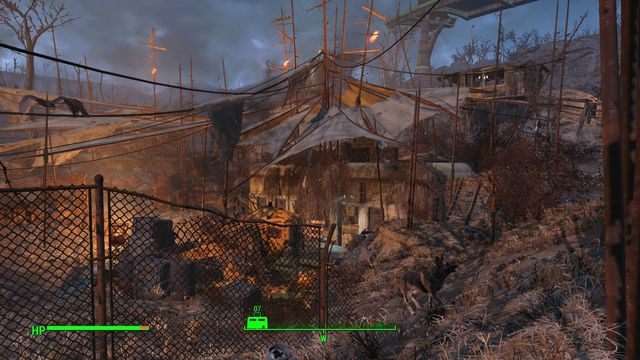 Lokacja składa się z kilku budynków na powierzchni oraz kompleksu pomieszczeń pod ziemią - Federalny Magazyn Żywności | Fort Hagen - Sektor 4 | Mapy Fallout 4 - Fallout 4 - poradnik do gry