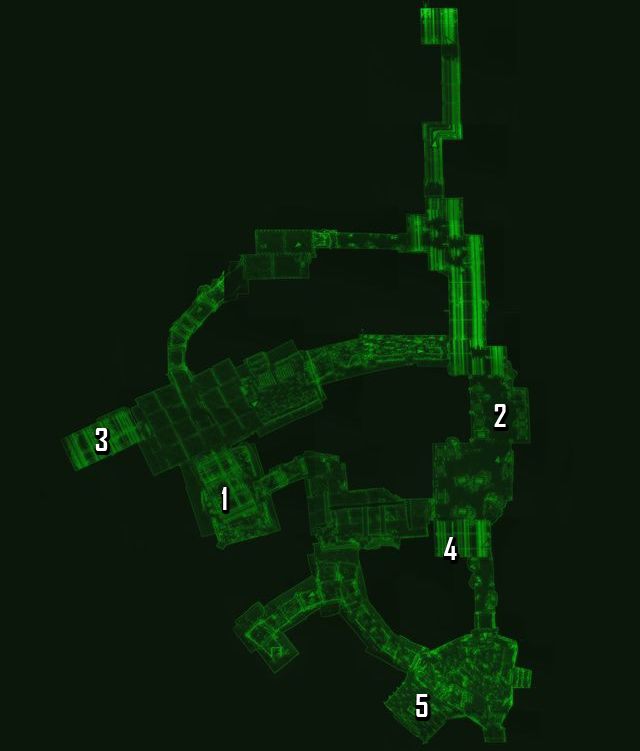 Podziemia Federalnego Magazynu Żywności są znacznych rozmiarów - Federalny Magazyn Żywności | Fort Hagen - Sektor 4 | Mapy Fallout 4 - Fallout 4 - poradnik do gry