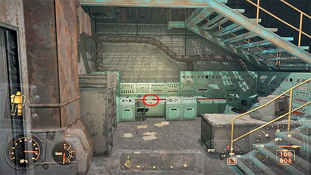 Punkt wartowniczy jest jedną z lokacji na terenie Morza Blasku, czyli ogromnej napromieniowanej strefy w południowo-zachodniej części mapy świata - Morze Blasku - Sektor 8 | Czasopisma Fallout 4 - Fallout 4 - poradnik do gry