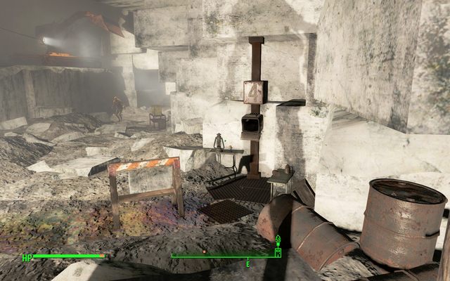 Figurka Skradania w czwartym pomieszczeniu - Wiertła Dunwicha | Salem - Sektor 3 | Mapy Fallout 4 - Fallout 4 - poradnik do gry
