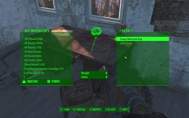 Pierwszy klucz do sypialni - Posiadłość Croupów | Salem - Sektor 3 | Mapy Fallout 4 - Fallout 4 - poradnik do gry