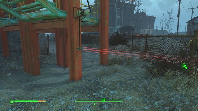 Drugi laser. - Przetwórnia ryb Four Leaf | Zamek - Sektor 7 | Mapy Fallout 4 - Fallout 4 - poradnik do gry