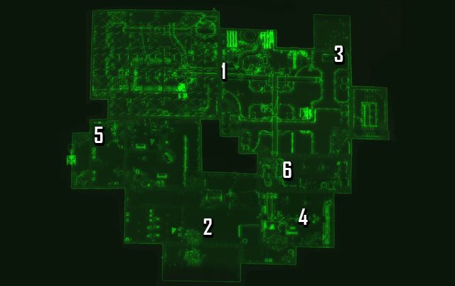 1 - Fabryka General Atomics | Zamek - Sektor 7 | Mapy Fallout 4 - Fallout 4 - poradnik do gry